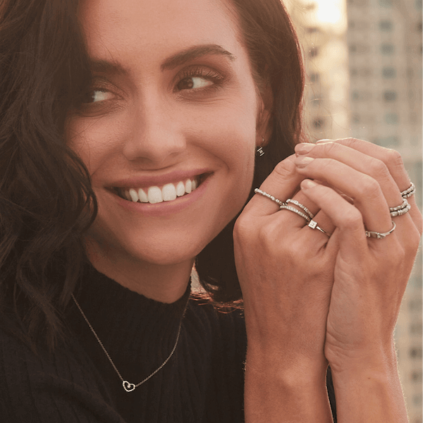 Platinum Diamond Eternity Band Ring - Chris Correia